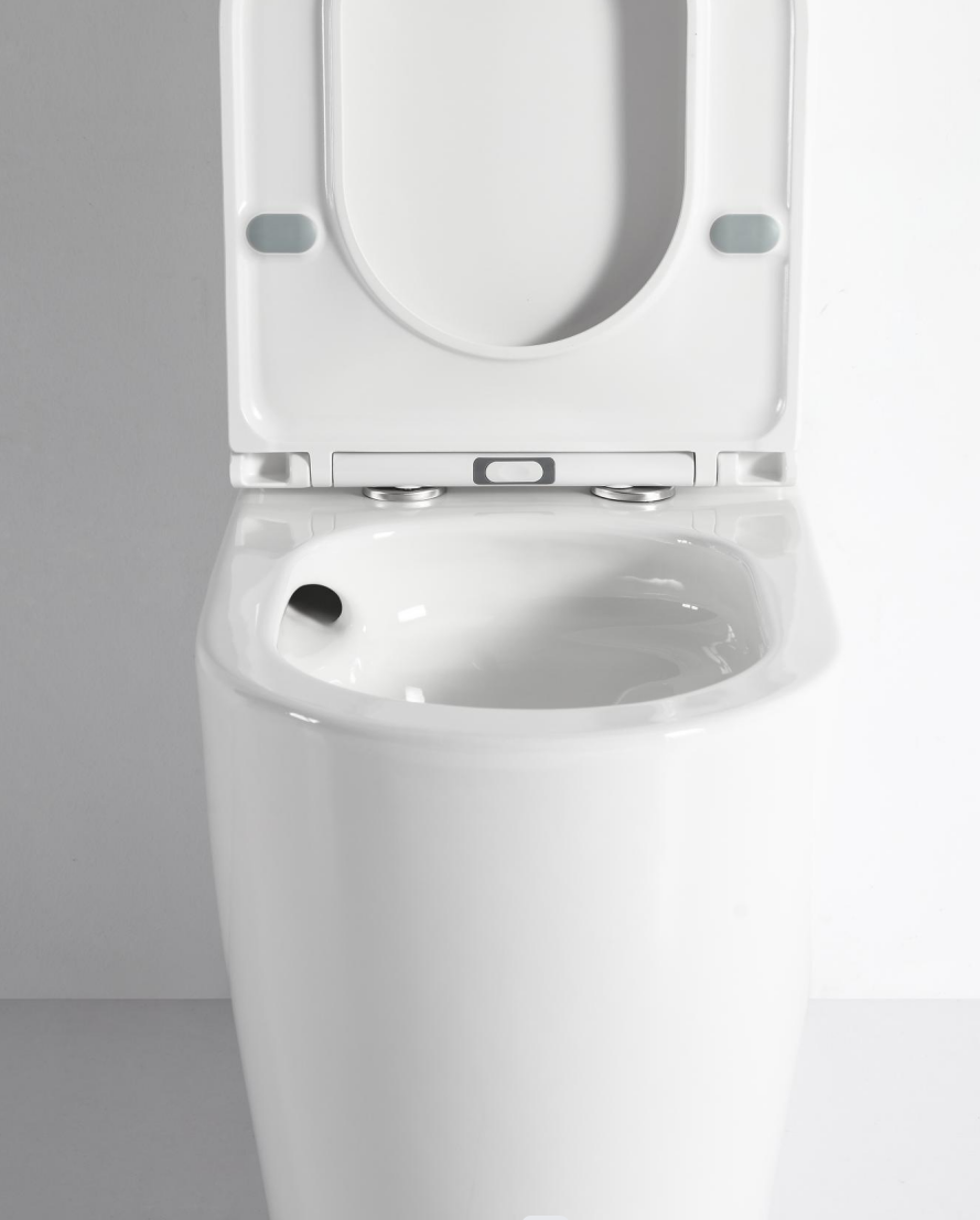 OCEANO OVERHEIGHT ZERO RIM TORNADO TOILET SUITE 660x370x850MM