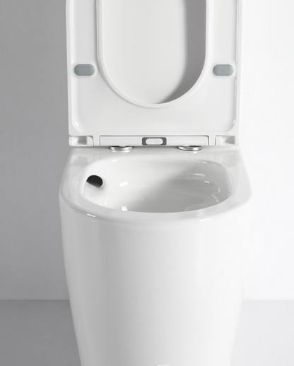 OCEANO OVERHEIGHT ZERO RIM TORNADO TOILET SUITE 660x370x850MM