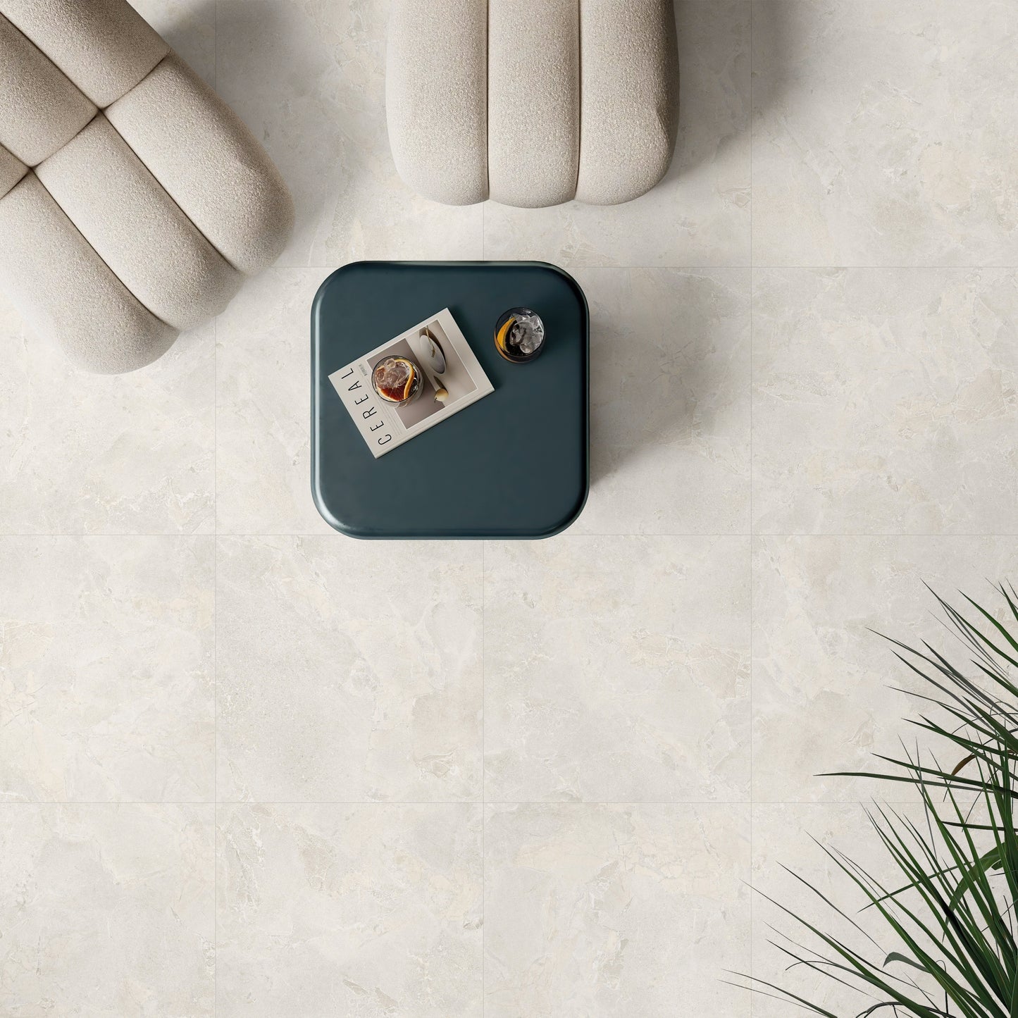 IMPERIAL BIANCO PORCELAIN MATTE TILE 600X600MM - $49/SQM