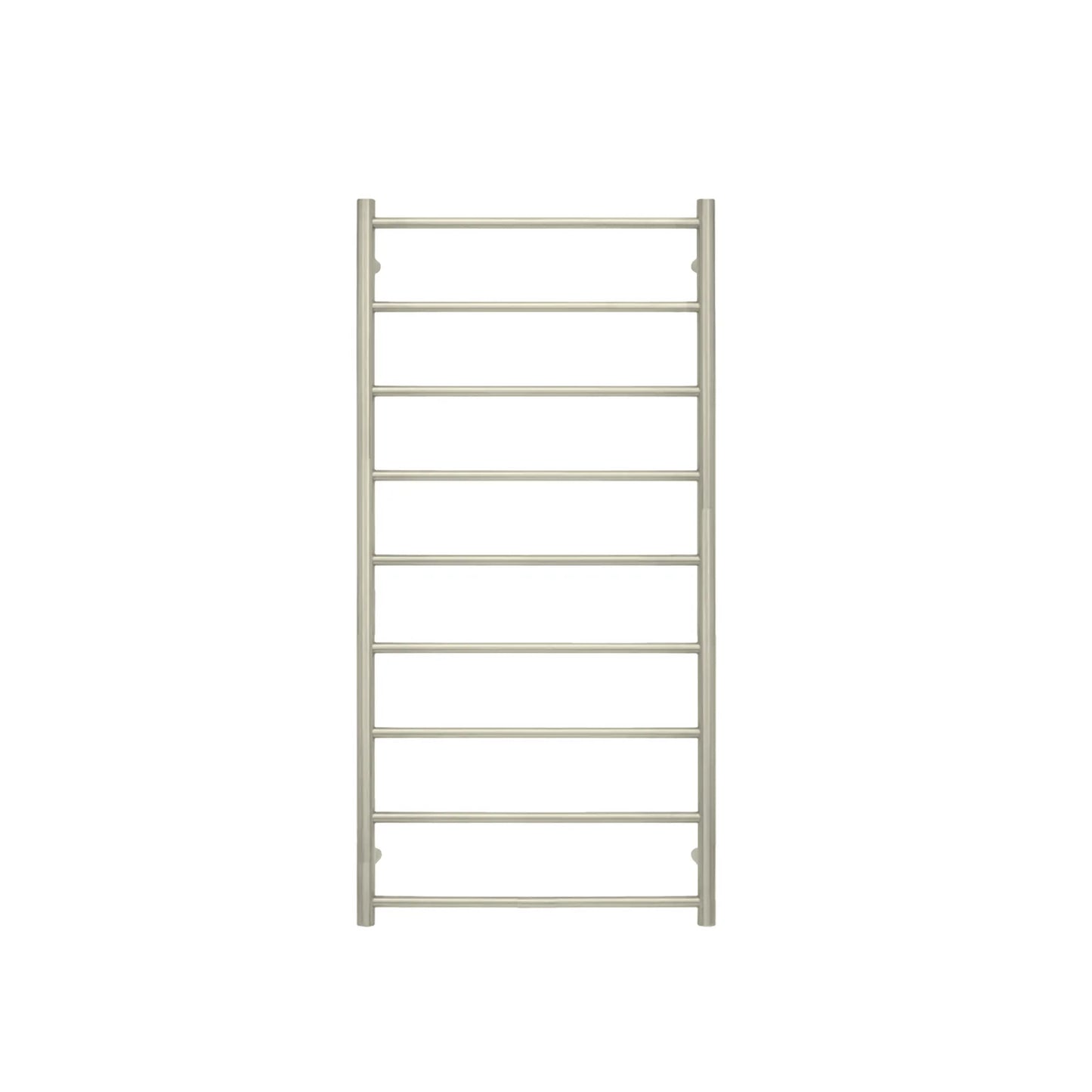 TRANQUILLITY JERSEY 9 BAR ROUND HEATED TOWEL WARMER 1200H*600W*120D -WHITE GOLD