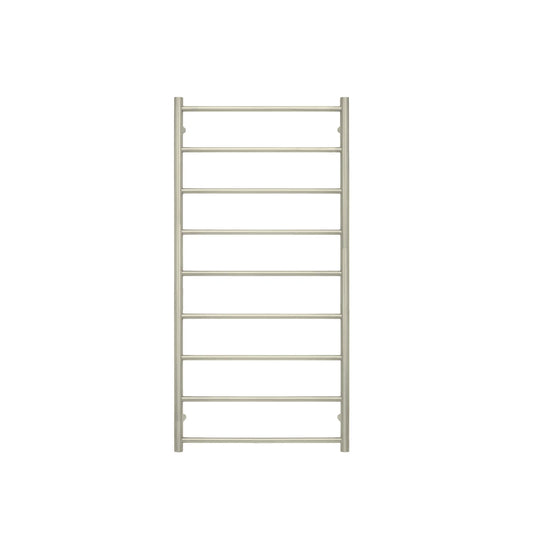 TRANQUILLITY JERSEY 9 BAR ROUND HEATED TOWEL WARMER 1200H*600W*120D -WHITE GOLD