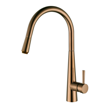 KASPER PULLOUT KITCHEN SINK MIXER - PVD CHAMPAGNE  (ONLINE ONLY)