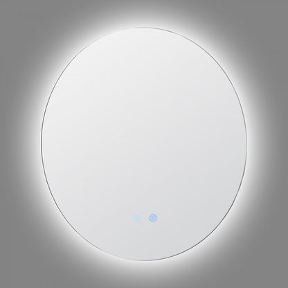 700MM ROUND BACKLIT LED MIRROR WITH MOTION SENSOR DEFOGGER | 3 COLOUR LIGHTS - The Tile Collection™