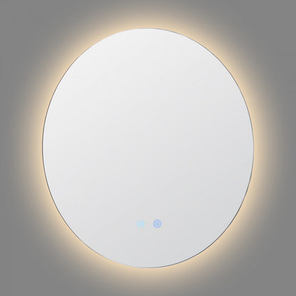 700MM ROUND BACKLIT LED MIRROR WITH MOTION SENSOR DEFOGGER | 3 COLOUR LIGHTS - The Tile Collection™