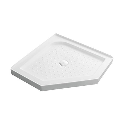 900X900MM ANGLED SHOWER ENCLOSURE KIT - CHROME - The Tile Collection™