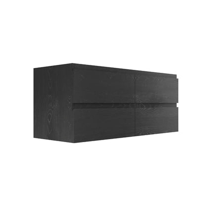 NELSON WALL HUNG VANITY | 1800MM | DARK OAK | DOUBLE BASIN | PLYWOOD - The Tile Collection™
