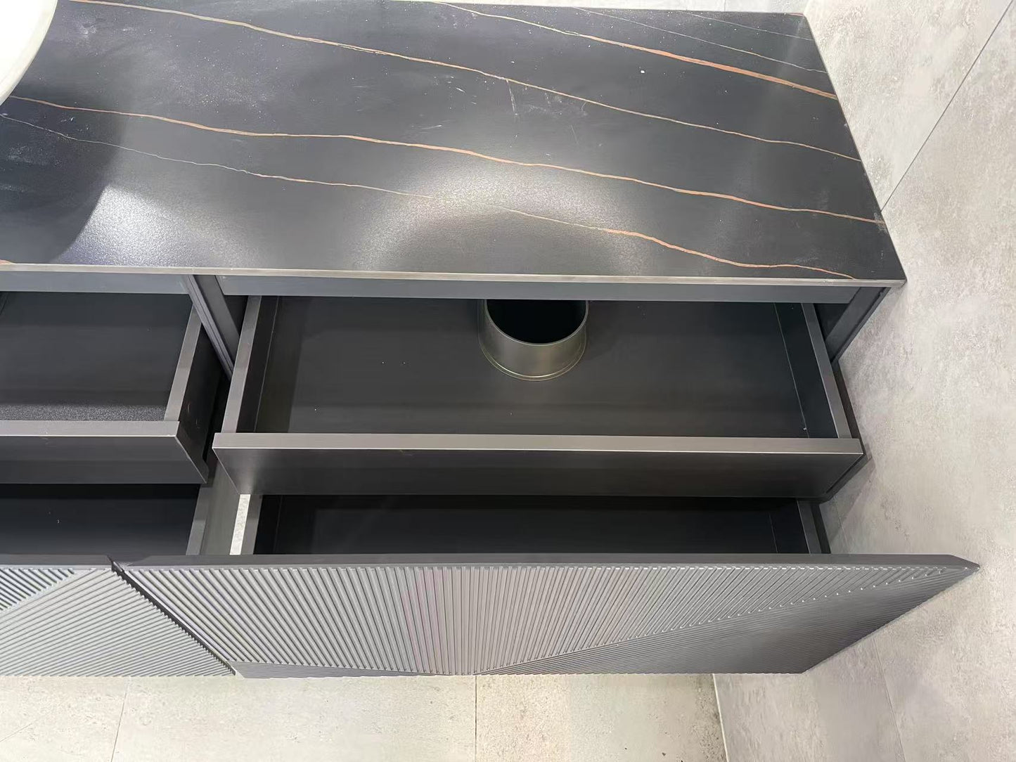 750MM DARK GREY WALL HUNG VANITY – PARALLEL AVO| MODERN FLOATING BATHROOM VANITY NZ