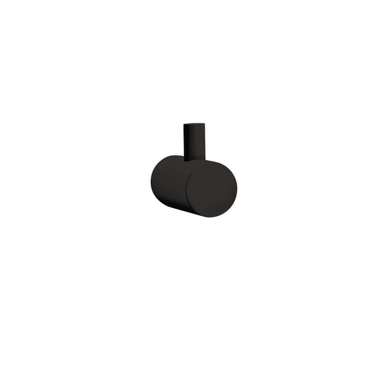 TRANQUILLITY ROUND ROBE HOOK WALL MOUNTED-BLACK