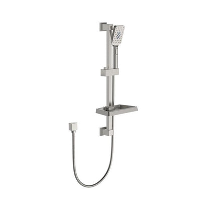 FUSION SQUARE SHOWER SLIDE WITH 3 FUCNTION HAND SHOWER | 5 COLOURS - The Tile Collection™