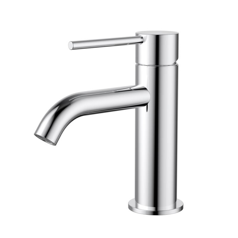 STAR MINI BASIN MIXER CURVED SPOUT - 5 FINISHES | MODERN NATIONAL