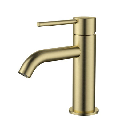 STAR MINI BASIN MIXER CURVED SPOUT - 5 FINISHES | MODERN NATIONAL