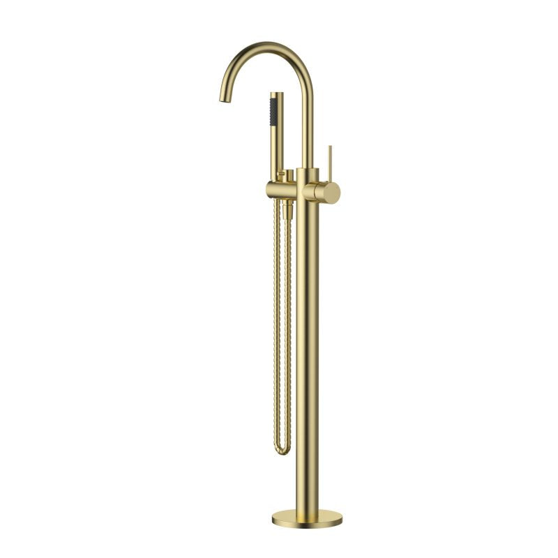 STAR MINI FREESTANDING BATH MIXER WITH HAND SHOWER | 5 COLOURS