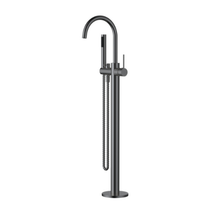 STAR MINI FREESTANDING BATH MIXER WITH HAND SHOWER | 5 COLOURS