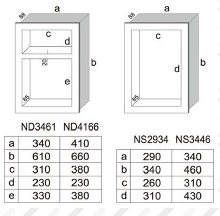 Shop Premium Shower Niches | Single | 340x460mm | The Tile Collection
