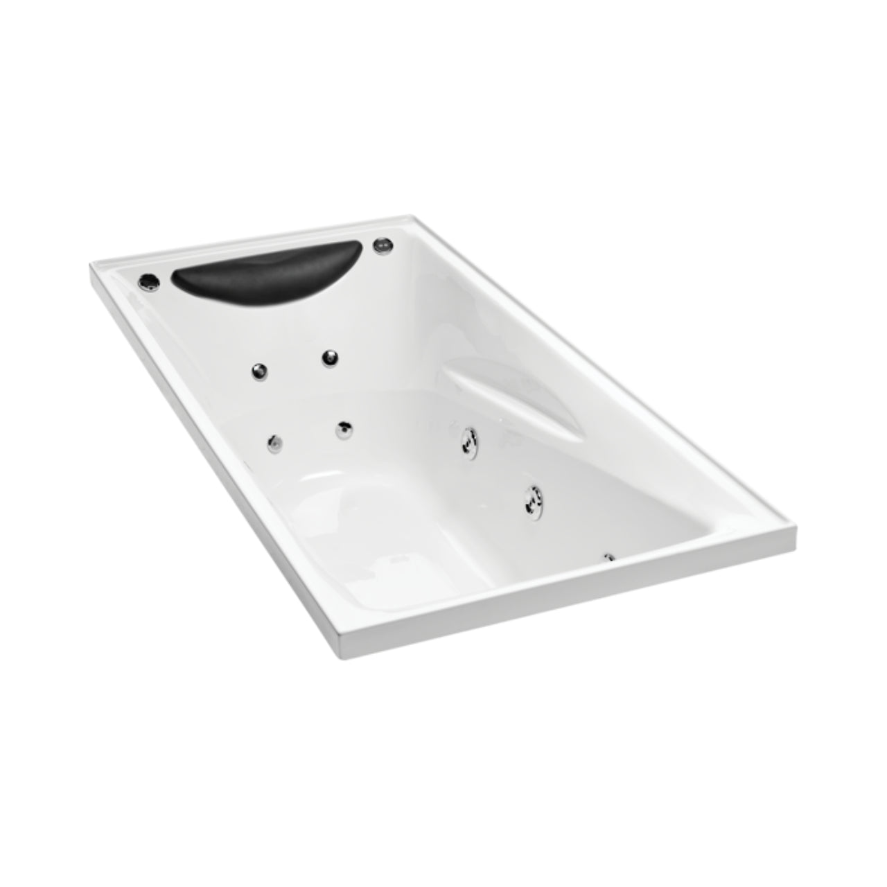 ENGLEFIELD STUDIO II RECTANGULAR SPA BATH 1800MM, 1670MM