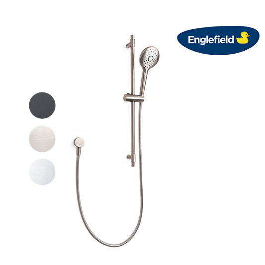 ENGLEFIELD STUDIO PIN SLIDE SHOWER 3 COLOURS AVAILABLE - The Tile Collection™