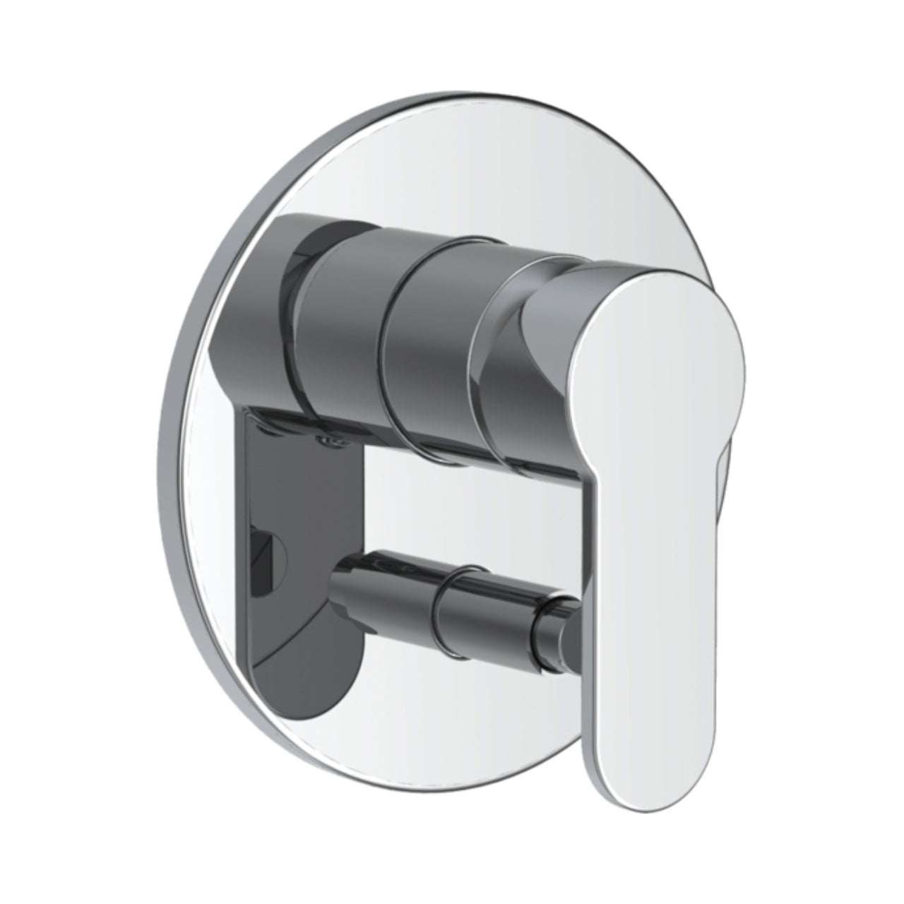 ENGLEFIELD STUDIO SHOWER AND BATH MIXER WITH DIVERTER - POLISHED CHROME