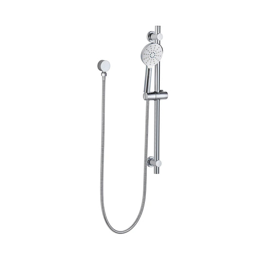ROUND SHOWER SLIDE WITH HAND SHOWER - 5 COLOUR OPTIONS