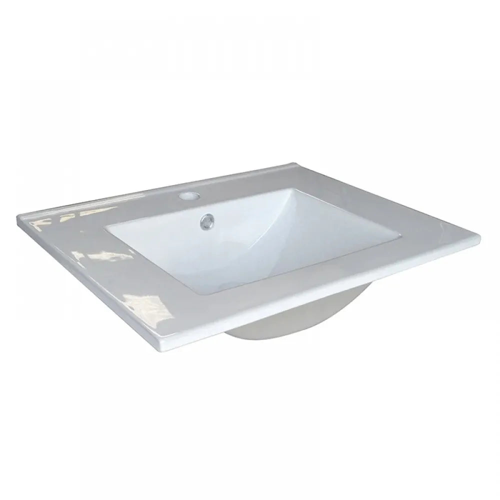 750MM MADRID LIGHT OAK  PLYWOOD FLOORSTANDING VANITY WITH CERAMIC TOP