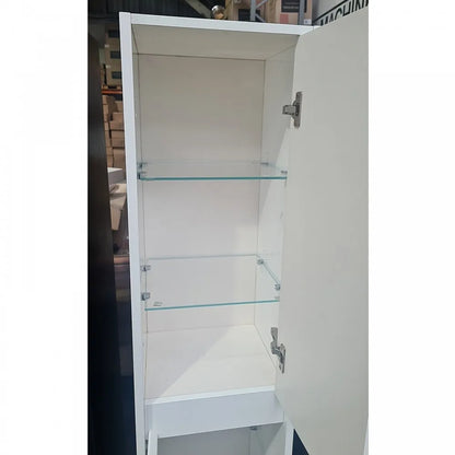 1600MM WHITE GLOSS PLYWOOD TALL CABINET - The Tile Collection™