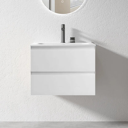 NELSON WALL HUNG VANITY | 600MM | GLOSS WHITE | PLYWOOD - The Tile Collection™