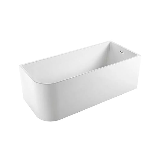 1400MM RIGHT CORNER BACK TO WALL FREESTANDING BATH