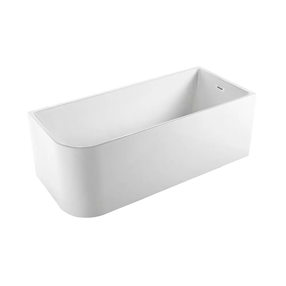 1500MM RIGHT CORNER BACK TO WALL FREESTANDING BATH