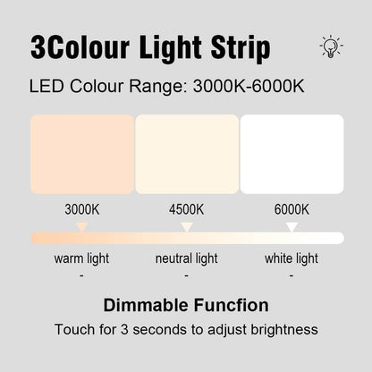 1150X990X1210MM ASYMMETRICAL LED BATHROOM MIRROR - BACKLIT VANITY MIRROR WITH MOTION SENSOR - The Tile Collection™
