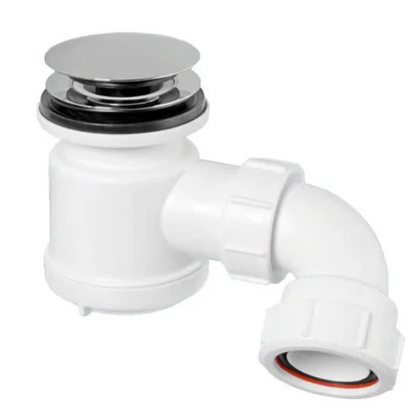 MCALPINE 40MM BATH POP-UP EASY CLEAN WASTE- CHROME