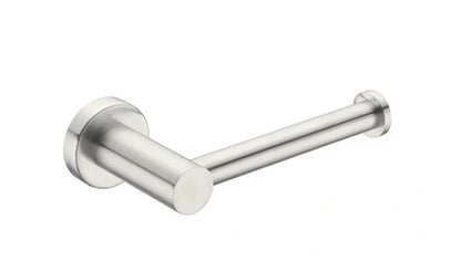 Brushed Nickel Round Toilet Paper Holder