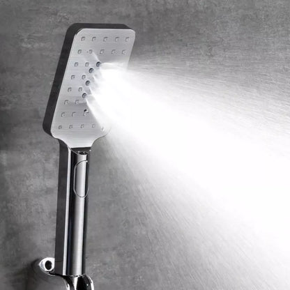 FUSION 3-IN-1 SQUARE THERMOSTATIC RAIN SHOWER SET - CHROME