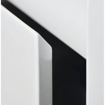1000MM POLO GLOSS WHITE PLYWOOD FREESTANDING VANITY WITH CERAMIC TOP - The Tile Collection™