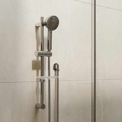 ELEMENTI CURA 3FCT SLIDE SHOWER 600MM CHROME - The Tile Collection™