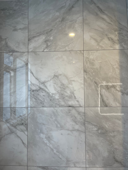 STATUARIO GLOSS PORCELAIN TILE (PHO6419L) 600X600MM - $59/SQM - The Tile Collection™