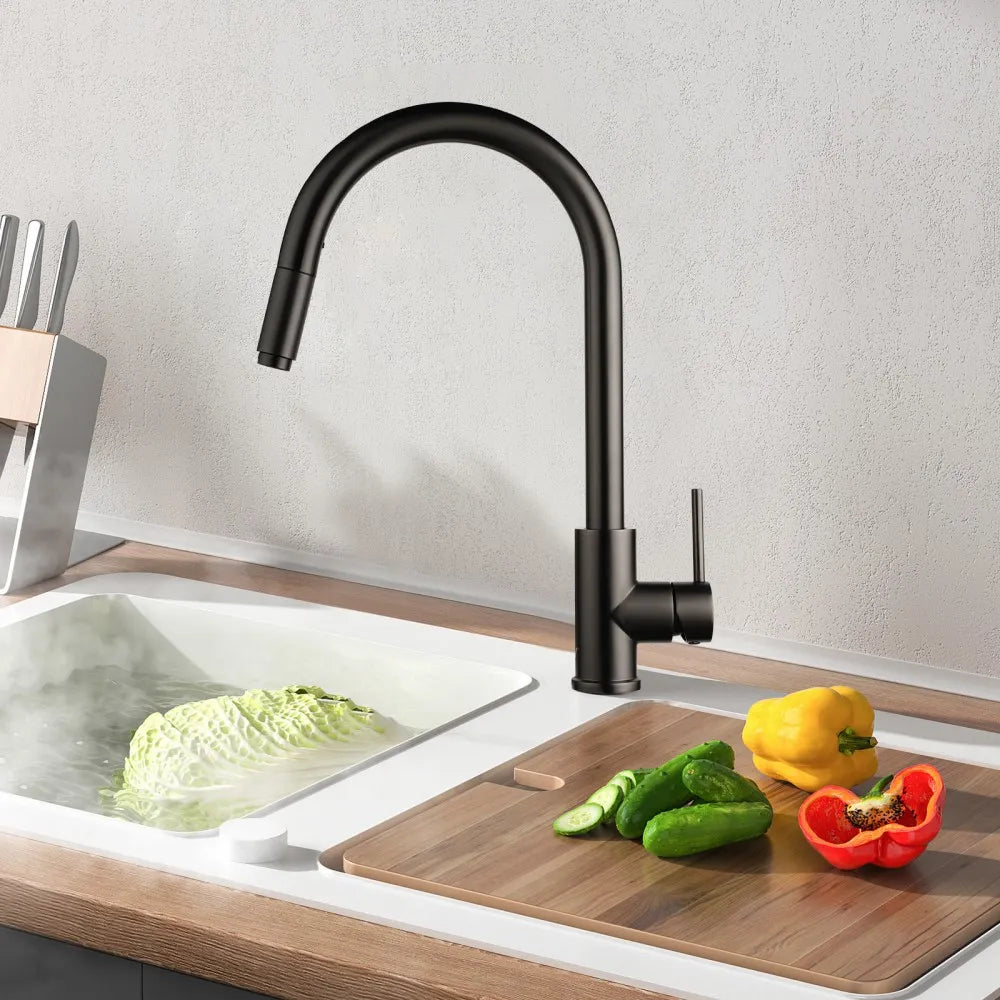 EURO 360° SWIVEL PULLOUT KITCHEN SINK MIXER - 5 COLOURS - The Tile Collection™