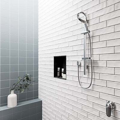 METHVEN AURAJET AIO RAIL SHOWER - CHROME - The Tile Collection™