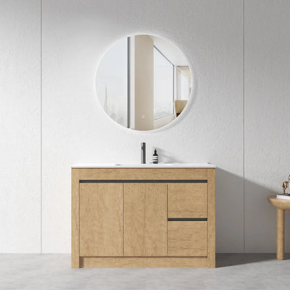 BC7 1200MM PLYWOOD FLOOR STANDING VANITY SINGLE BASIN - The Tile Collection™