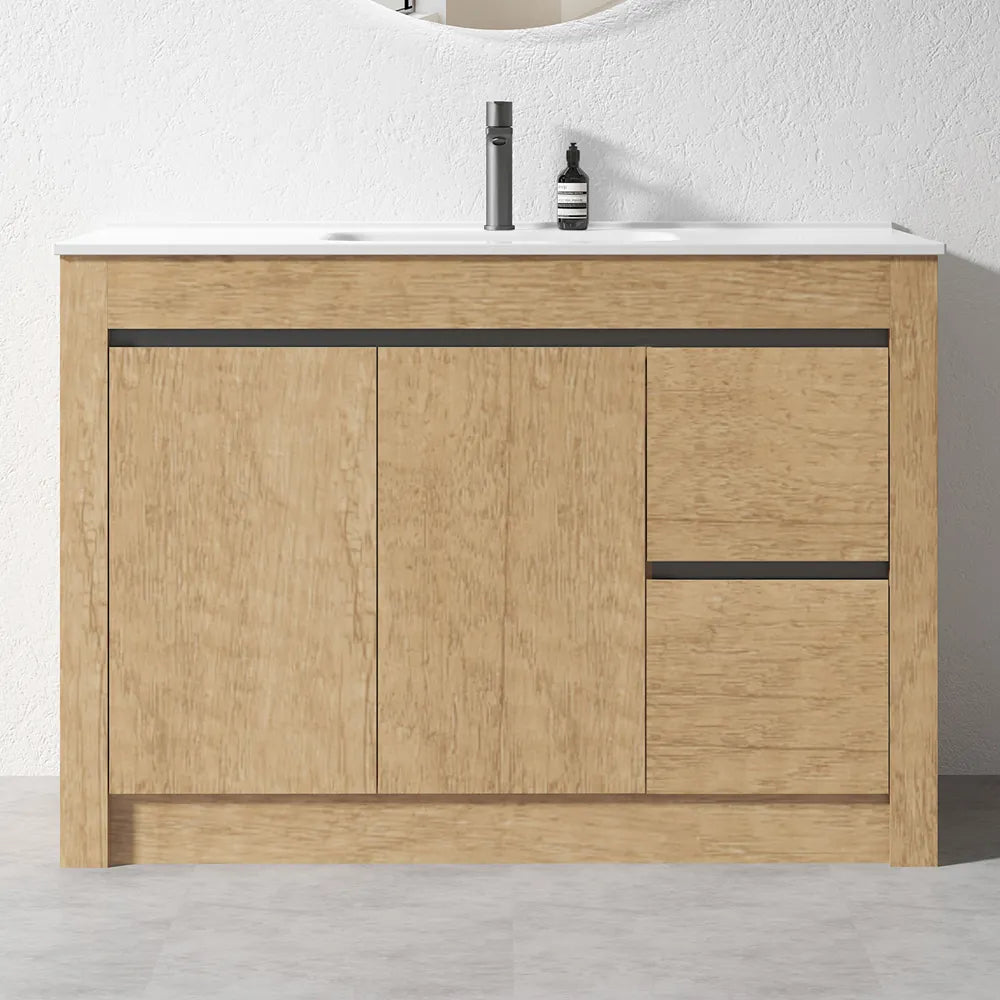 BC7 1200MM PLYWOOD FLOOR STANDING VANITY SINGLE BASIN - The Tile Collection™