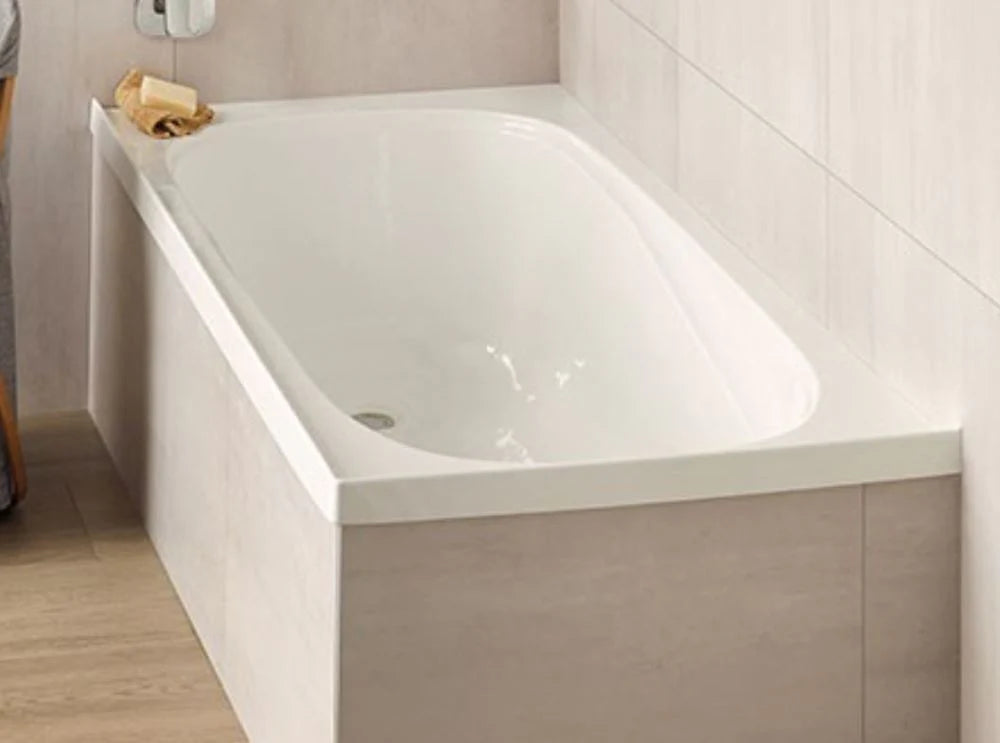 CLEARLITE PACIFIC DROP IN BATH 1655X740X405MM - The Tile Collection™