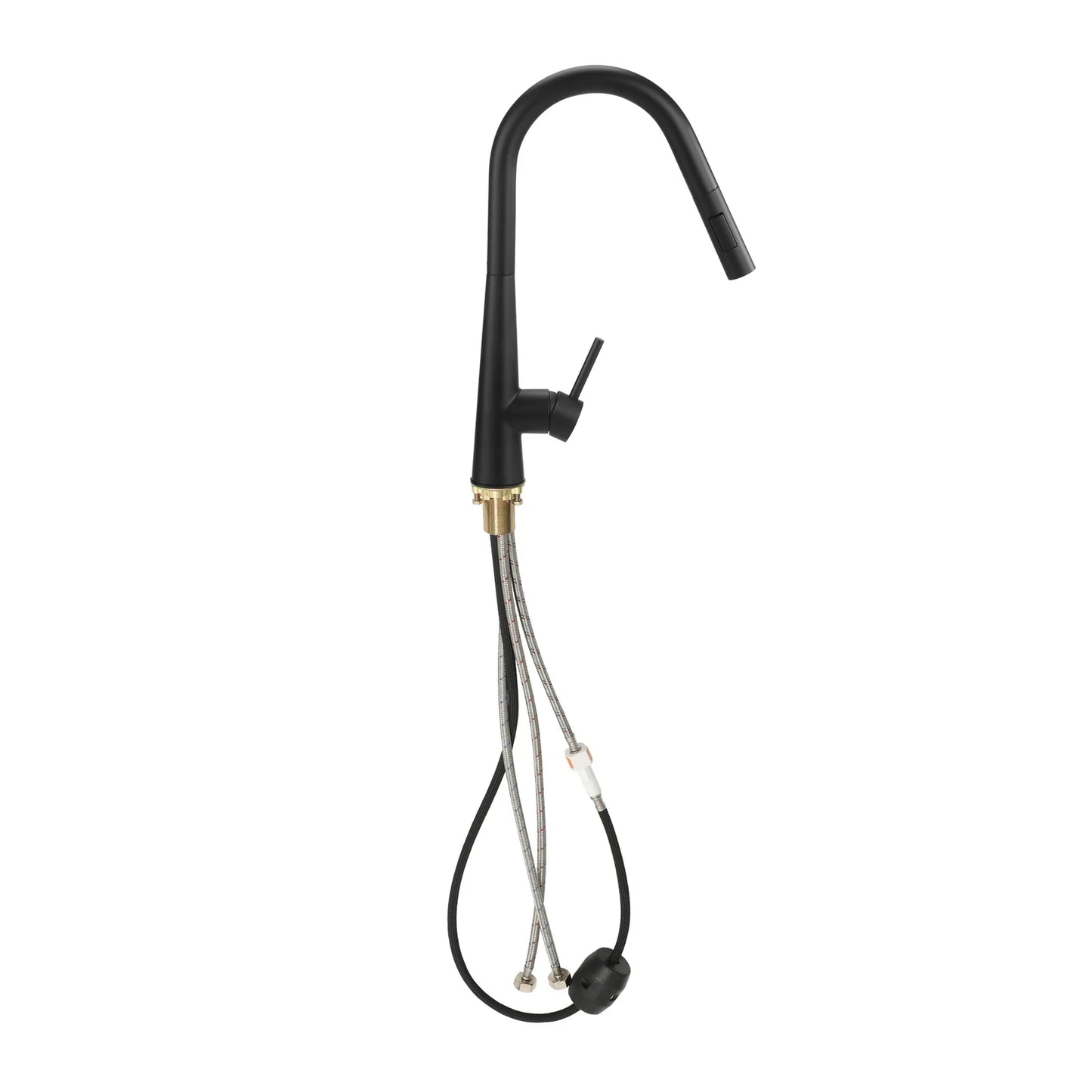 ROMA GOOSENECK PULLOUT KITCHEN SINK MIXER | 5 COLOURS - The Tile Collection™