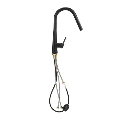 ROMA GOOSENECK PULLOUT KITCHEN SINK MIXER | 5 COLOURS - The Tile Collection™