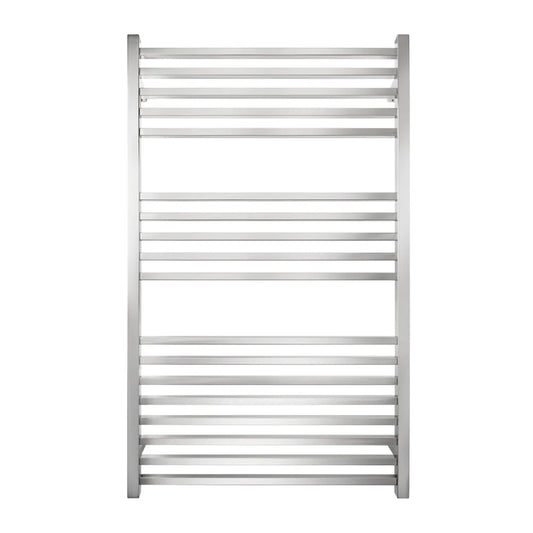 TRANQUILLITY 18 BAR WIDE PREMIUM SQUARE HEATED TOWEL WARMER 1150H*700W*120D- POLISHED STAINLESS