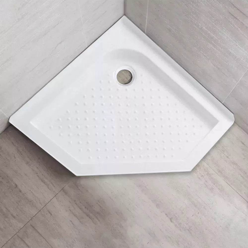 1000X1000MM ANGLE SHOWER ENCLOSURE KIT - CHROME - The Tile Collection™