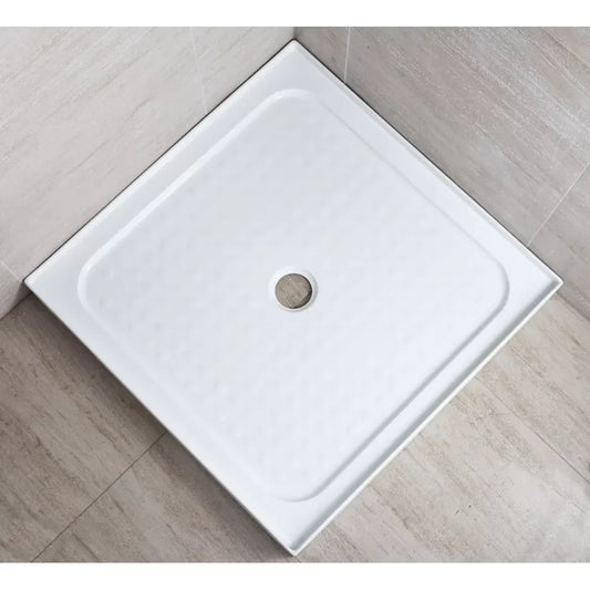 900X750MM CHROME SWING DOOR SHOWER ENCLOSURE - 2 SIDED - The Tile Collection™