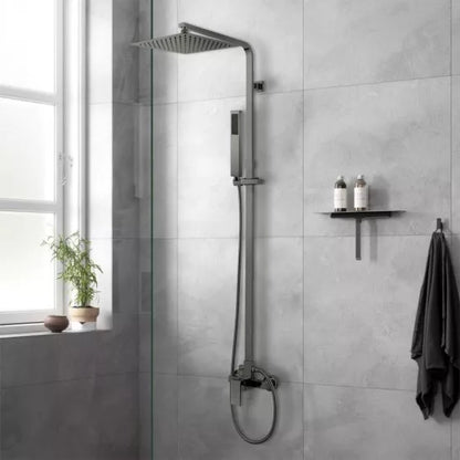 FUSION 3 in 1 RAIN SHOWER SET - GUNMETAL GREY - The Tile Collection™