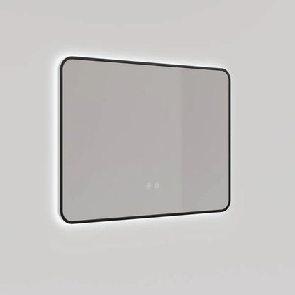 600x750MM SERAPHINE BLACK ALUMINIUM FRAMED MIRROR DN - The Tile Collection™