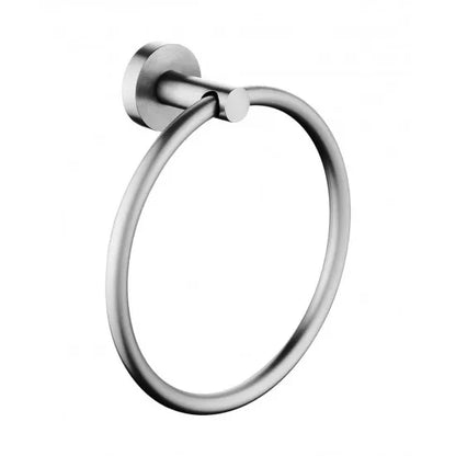 OPAL HAND TOWEL RING - BRUSHED NICKEL