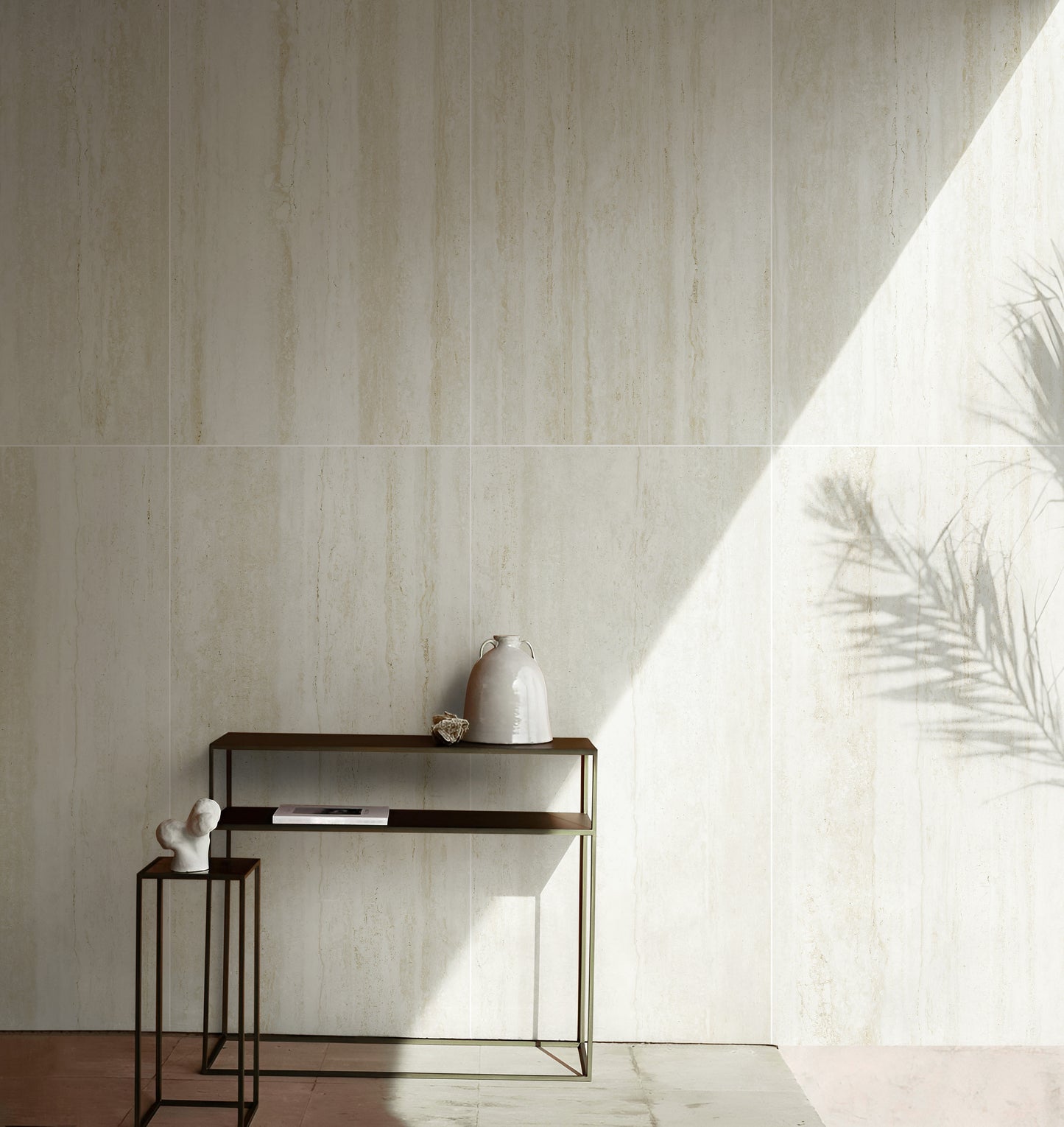 ARTISAN TRAVERTINE BEIGE PORCELAIN MATTE TILE 600X600MM - $59/SQM - The Tile Collection™