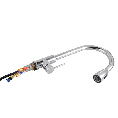 OPAL PULLOUT KITCHEN SINK MIXER- CHROME - The Tile Collection™