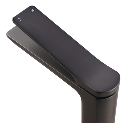 ELEGANCE BASIN MIXER - BRUSHED GUNMETAL - The Tile Collection™